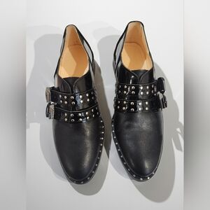 Girotti Black Studded Women's Shoes
